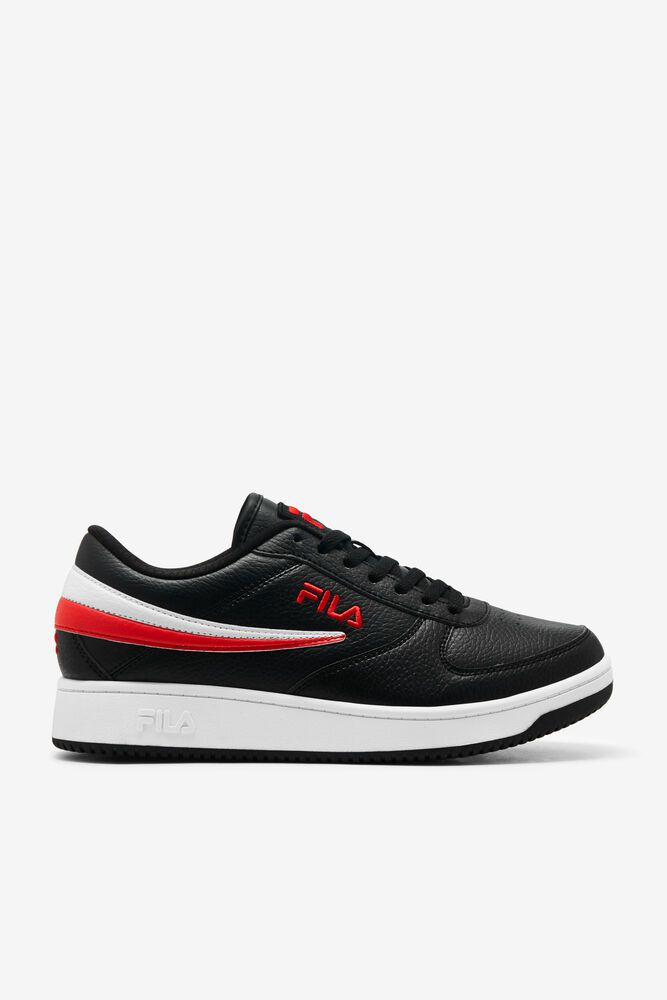 Fila A-low Black Sneakers Mens - NZ 87920-HJIB